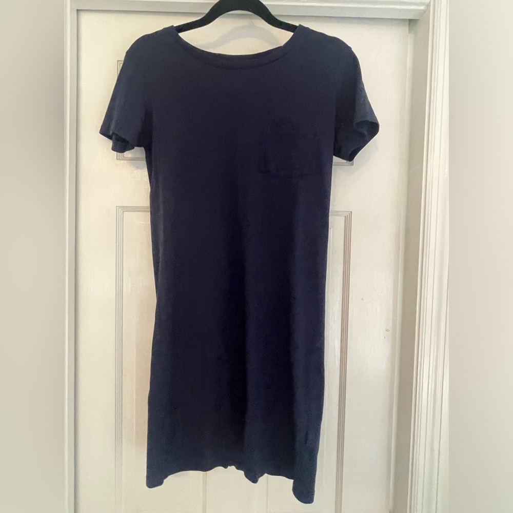 J. Crew Navy‎ T Shirt Mini Dress
